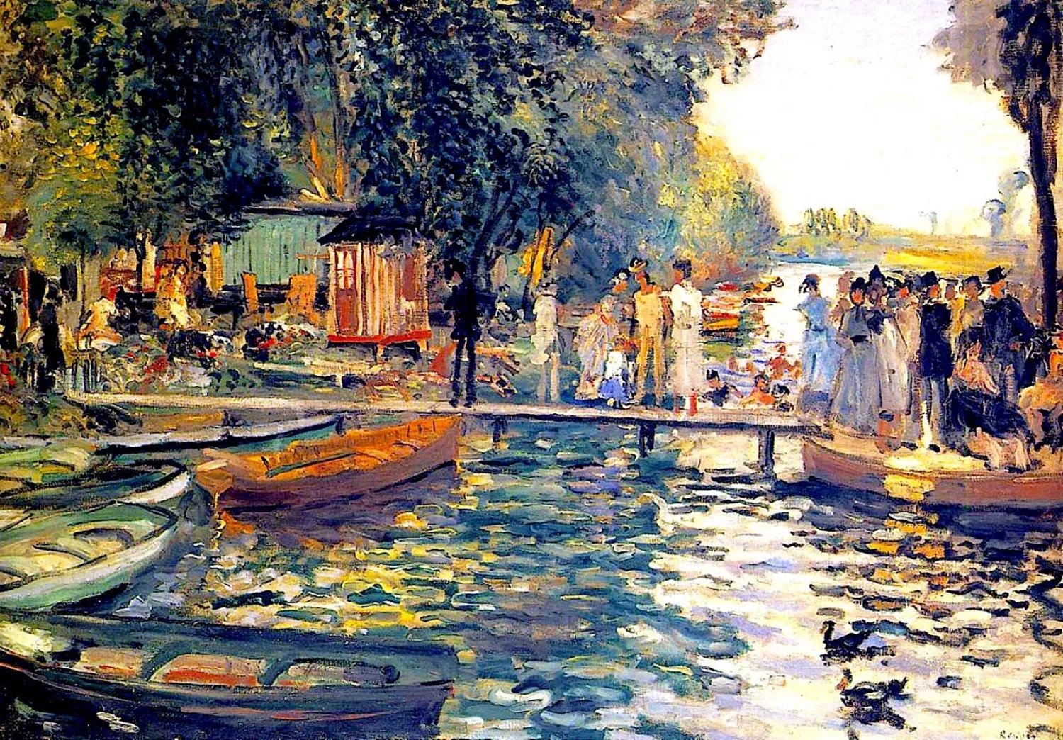 09 Renoir La Grenouillère