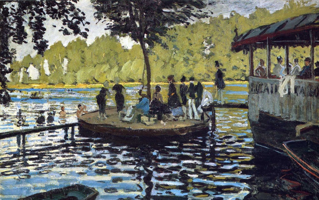 10 Monet La Grenouillère